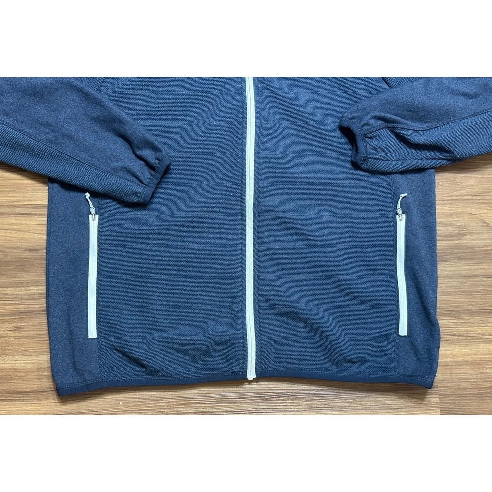 Craghoppers Mens Galway Full Zip Fleece Hoodie Jacket Navy Blue Sz 2XL - Picture 3 of 11